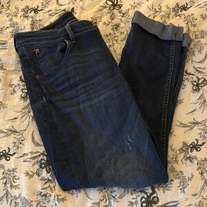 Hudson Jeans Indigo Denim with Contrast Stitching